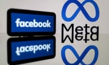 Meta and Facebook logos