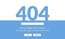 404 page not found