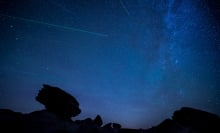 Meteors showering over Nebraska