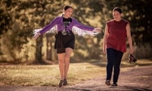 Isabel Deroy-Olson and Lily Gladstone in "Fancy Dance."