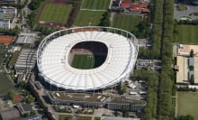 Mercedes Benz Stadium of Bundesliga football club VFB Stuttgart