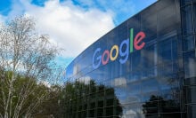 A view of Google Headquarters in Mountain View, California