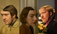 Joe Alwyn, Emma Stone, and Jesse Plemmons on the 'Kinds of Kindness' posters