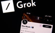 X's Grok and Elon Musk's X profile