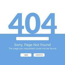 404 page not found