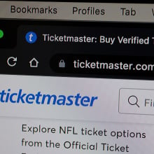 Ticketmaster website