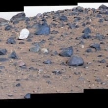 Rovering finding Atoko Point on Mars