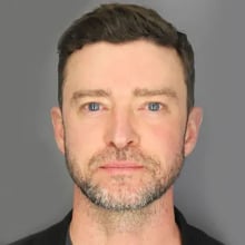 SAH HARBOR, NY - JUNE 18: (EDITOR’S NOTE: This Handout image was provided by a third-party organization and may not adhere to Getty Images’ editorial policy.) In this handout image provided by the Sag Harbor Police Department, Musician Justin Timberlake is seen in a booking photo on June 18, 2024 in Sag Harbor, New York. Timberlake was charged with driving while intoxicated.