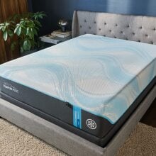 TEMPUR-Breeze Collection Queen Mattress in bedroom location