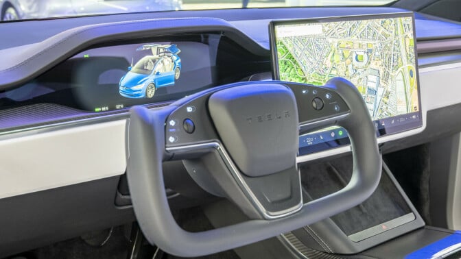 Tesla Model X interior