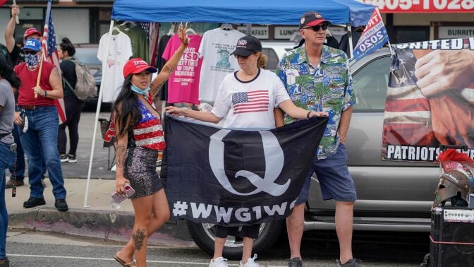 QAnon followers