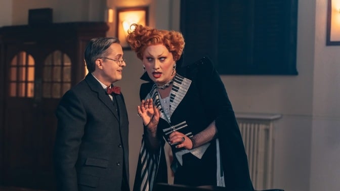 Jinkx Monsoon as the Maestro in "Doctor Who."