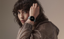 woman wearing a google pixel watch 