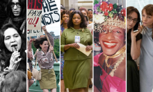 Five images from films about the fight for women's equality.