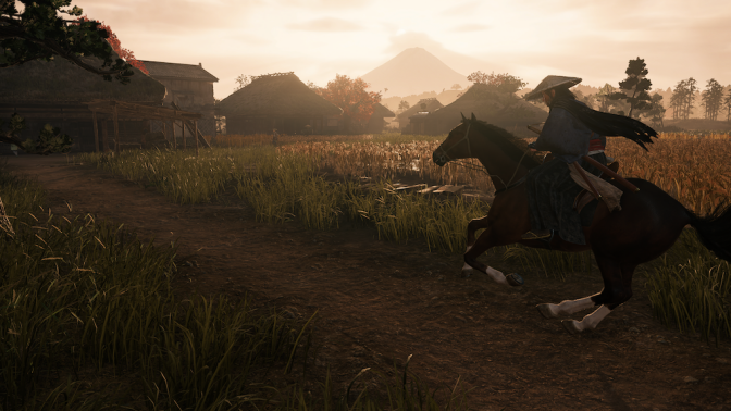 Rise of the Ronin horse screenshot